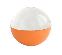 Crystal Ball Video Player， Digital Photo Frame, Supports Uploading Videos and Photographs, 2.7-Inch Memory Sphere(Orange)
