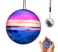 Crystal Ball Video Player, Memory Sphere Lamp with Sound, 2.7" 3D Video Sphere Crystal Ball Digital Display, Customized Gift for Anniversary, Birthday,Wedding,Couples, Memories(Black)