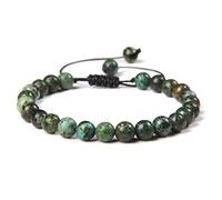 Crystal Bangle Blue White Green Red Natural Stone Bracelet Homme Femme 6mm Men Strand Beads Braided Bracelet Women Jewelry, Howlite Mens Gift Set Co Valentine's Day Gift