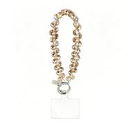 Crystal Beaded Phone Wrist Strap, Short Hand Lanyard for Phone Case Bag Keychain, Sparkle Cellphone Charm for Women Girls