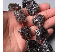 Crystal Beautiful Crystal 20-30MM Natural Rough Crystal Freeform Cut Nugget Multicolor Chips Loose Beads Raw Stone for Jewelry Making Necklace Art Supply Home Collections (Color : Tea Quartz, Size : 2