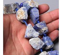 Crystal Beautiful Crystal 20-30MM Natural Rough Crystal Freeform Cut Nugget Multicolor Chips Loose Beads Raw Stone for Jewelry Making Necklace Art Supply Home Collections (Color : Lapis Lazuli, Size :
