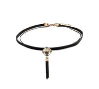 Crystal Black Cool Tassel Chain Choker Lolita Necklaces For Women Girls Hot Gift Jewelry