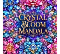 Crystal Bloom Mandala Coloring Book: 70 Pages of Intricate Crystal and Floral Mandalas | Single-Sided Printing | Perfect for Stress Relief, Relaxation ... (Crystal Mandala Coloring Collection)