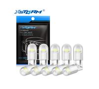 (Crystal Blue) 10Pcs T10 W5W LED Bulb WY5W 168 194 LED Car Interior Dome Lights Wedge