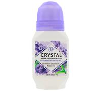Crystal Body Deodorant, Natural Deodorant Roll-On, Lavender & White Tea, 2.25 fl oz (66 ml)