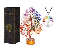 Crystal Bonsai Tree of Life - Seven Chakra 10-12 Inches