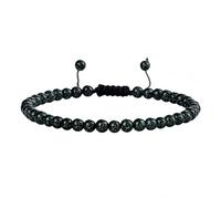 Crystal Bracelet,4Mm Mini Natural Stone Bracelet, Faceted Colorful Chakra Beads Braided Charm Jewelry,Anniversary Family Gift for Women Men Green Sandstone