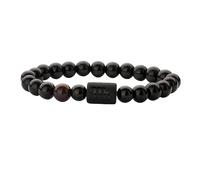 Crystal Bracelet for Men, 8mm Natural Stone Beaded Bracelets for Women,Tiger Eye Stone Beaded Zodiac Stretch Bangle Horoscope Spiritual Jewellry Gift for Virgo Red Tiger Eye Stone Horoscope Lovers