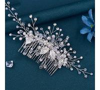 Crystal Bridal Comb Women's Hair Ornament Wedding Bridal Hair Ornament Wedding Hairpin Hair Ornament (HP176 Comb)