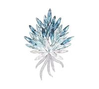 Crystal Butterfly Pin Featherlight Alloy Jewelry With Secure For Special Occasions & Work Outfits Comfortable Crystal Brooch