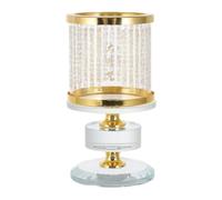 Crystal Candle Holder 11.5cm Buddhism Table Decor