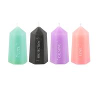 Crystal Candles (Pack of 16) Something Different Multi One Size