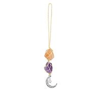 Crystal Car Hanging Ornament, Rose Quartz, Rearview Mirror Decorations, Energy Healing Crystal Gift, Car Accessories for Women Interior, good luck charm, Bring You Luck, Prosperity, Success, Peace