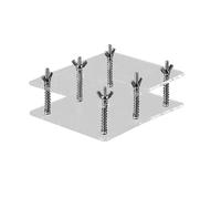 Crystal Card Press - Clear Acrylic Pressing Cards Device | Card Repairer - Professional Acrylic Card Press, Card Straightener & Corrector Tool | Playing Card Flattening Device, Card Restorer, Ca