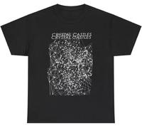 Crystal Castles Crimewave T-Shirts Tees Album Tour Merch and Sizes Black