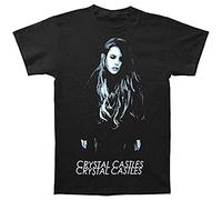 Crystal Castles Men's Slim Fit T Shirt Black L
