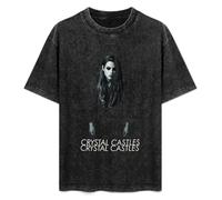 Crystal Castles Mens T-Shirt Black Unisex Top Tee 3XL