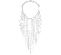 Crystal Chain Mask Shiny Rhinestone Tassel Face Mask Masquerade Nightclub Mask Sexy Prom Mask Accessories for Women
