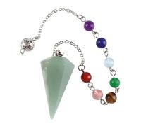 Crystal Chakra Pendant - Hexagonal Crystal | Dowsing for Divination