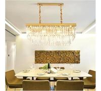 Crystal Chandelier Elegant Ceiling Fixture for Home Decor - Living Room, Dining Room, Bedroom