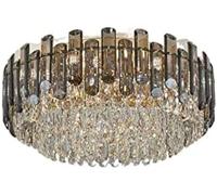 Crystal Chandelier Living Room Ceiling Lamp Round Crystal Lamp Simple Modern Atmosphere Bedroom Dining Room Light Luxury Lamps,60cm