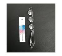 Crystal Chandelier Prism, Sun Catcher, 10pcs Acrylic Crystal Beads Pendant Garland Chandelier Hanging Party Decoration(TypeA)