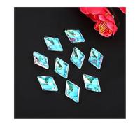 Crystal Chandelier Prism, Sun Catcher, 5PCS AB Colourful Irregular Crystal Pendant Beads For Handmade Decoration(23mm-rhombus)