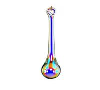 Crystal Chandelier Prism, Sun Catcher, 5Pcs Crystal Raindrop Prisms 53mm Drop Icicle Chandelier Prism Parts Crystals Decoration(Ab Color)