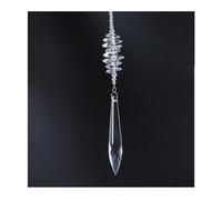 Crystal Chandelier Prism, Sun Catcher, Crystal Rainbow 89mm Icicle Prism Pendant With Octagon Beads Ornaments Home Decor Hanging(Transparent)