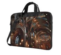 Crystal Chapel Shockproof Laptop Bag 15.6 inch Light Durable Polyester Material for Business and Everyday Use