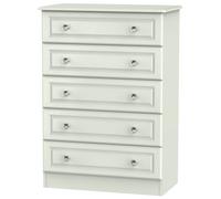 Crystal Chest - 5 Drawer - Cashmere