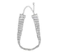 Crystal Choker, female, Self Portrait, Necklaces, Gray, ONE SIZE, Accessories ONE SIZE