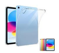 Crystal Clear Case for iPad Air 11" 6th 7th 8th M4/M3/M2 (2024/2025/2026) iPad Air 10.9" 4th 5th (2020/2022) Transparent Tablet Case Protection Slim TPU Shockproof Back Cover with Bumper Corner