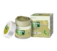 Crystal Clear Green Tea Mask, 50g | With Salicylic Acid | Detox, Oil Control & Deep Pore Cleansing | Face Mask for Oily, Combination & Acne-Prone Skin