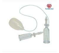 Crystal Clear Multi Female Sucker Nipple & Clit Vacuum Pump Enlarger Erector