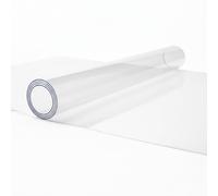 Crystal Clear Tablecloth 160x190cm, Non-Slip Plastic Table Protector, PVC Table Protector Waterproof & Easy Cleaning for Home, Office, and Restaurant Use