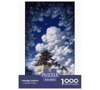Crystal Cloud Castle 1000-piece Puzzle 52x38cm/1000pcs, - Educational And Stress-relief, Creative Home Decoration, Gift for All Ages