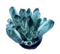 Crystal Cluster Green Quartz Crystal Cluster Points for, Home Decor and Gift Quartz Crystals and Stones for Enhance,400~500g