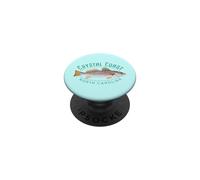 Crystal Coast North Carolina Seatrout Design PopSockets Adhesive PopGrip