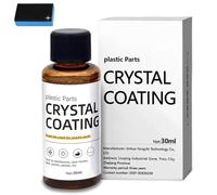 Crystal Coating Plastic Restoration, Crystal Coating Car Plastics, Coating Agent for Automotive Plastics - Revolutionary Car Plastic Restorer for Long-lasting Shine & Protection (Style A,1 Pcs)