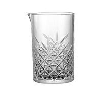 Crystal Cocktail Mixing Glass, Weighted Mixing Glass Cup, 725ml Seamless Mixing Pitcher with Thick Bottom for Bar