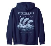 Crystal Cove State Park Zip Hoodie