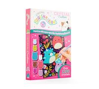 Crystal Creations Mini: Squishmallows The Squish Squad - Diamond Painting Kit - Complete DIY Diamond Painting Set with 1200+ Crystals - Cute Craft Activity for Kids, Teens & Beginners