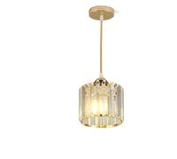 Crystal Crossing Lamp Bedroom Bedside Lamp Corridor Small Chandelier Nordic LED Ceiling Lamp Balcony Lights Made in China