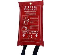 Crystal Crown® Fire Blanket Suppression Flame Retardant Safety Blanket for Home, School, Fireplace, Grill, Car, Office, Warehouse