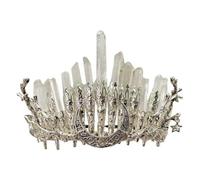 Crystal Crown For Head Accessory Handmade For Head Hoop Decorated Luxury Headpiece Gothic Headwe