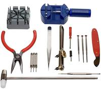 CRYSTAL CROWN® Watch Repair Tools Kit, 16Pcs Professional Spring Bar Tool Set Watch Repair Tool Kit