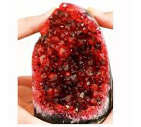 Crystal Crystal Rock, Large Crystal Clusters Stone, Quartz Crystal Stones Raw Stone,Amethyst Geode Cave Crystal Stones 500G for Relaxation,3
