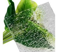 Crystal Cube Display Blocks, Acrylic Sheets Transparent Stone Pattern Multiple Sizes and Thicknesses for Model Making(Thick:8mm,200mm x 300mm)